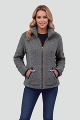 Aurelia | Zip-Front Fleece Jacket