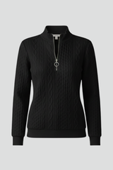 Beatrix | Cable-Knit Zip-Front Jacket