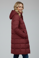 Camille | Hooded Longline Puffer Jacket