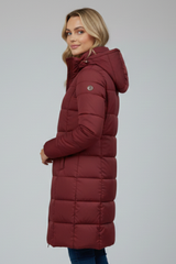 Camille | Hooded Longline Puffer Jacket