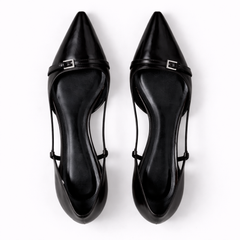 Lucia Marsh Patent Slingback Heels