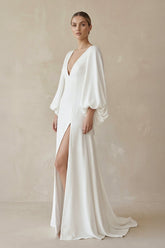 Arissea A-Line Simple Wedding Dress