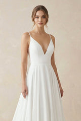Mireth A-Line Simple Wedding Dress
