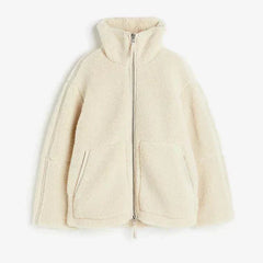 Iris | Zip-Up Teddy Fleece Jacket