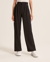 High-Waisted Graceful Trousers