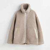 Iris | Zip-Up Teddy Fleece Jacket