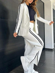 Rosalind | Tailored Striped Blazer Set for Work