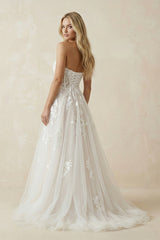 Euthalia A-Line Sweetheart Wedding Dress