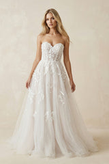 Euthalia A-Line Sweetheart Wedding Dress