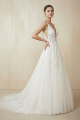 Myrisse A-Line Lace Wedding Dress
