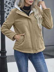 Naomi | Hooded Sherpa-Lined Puffer Jacket
