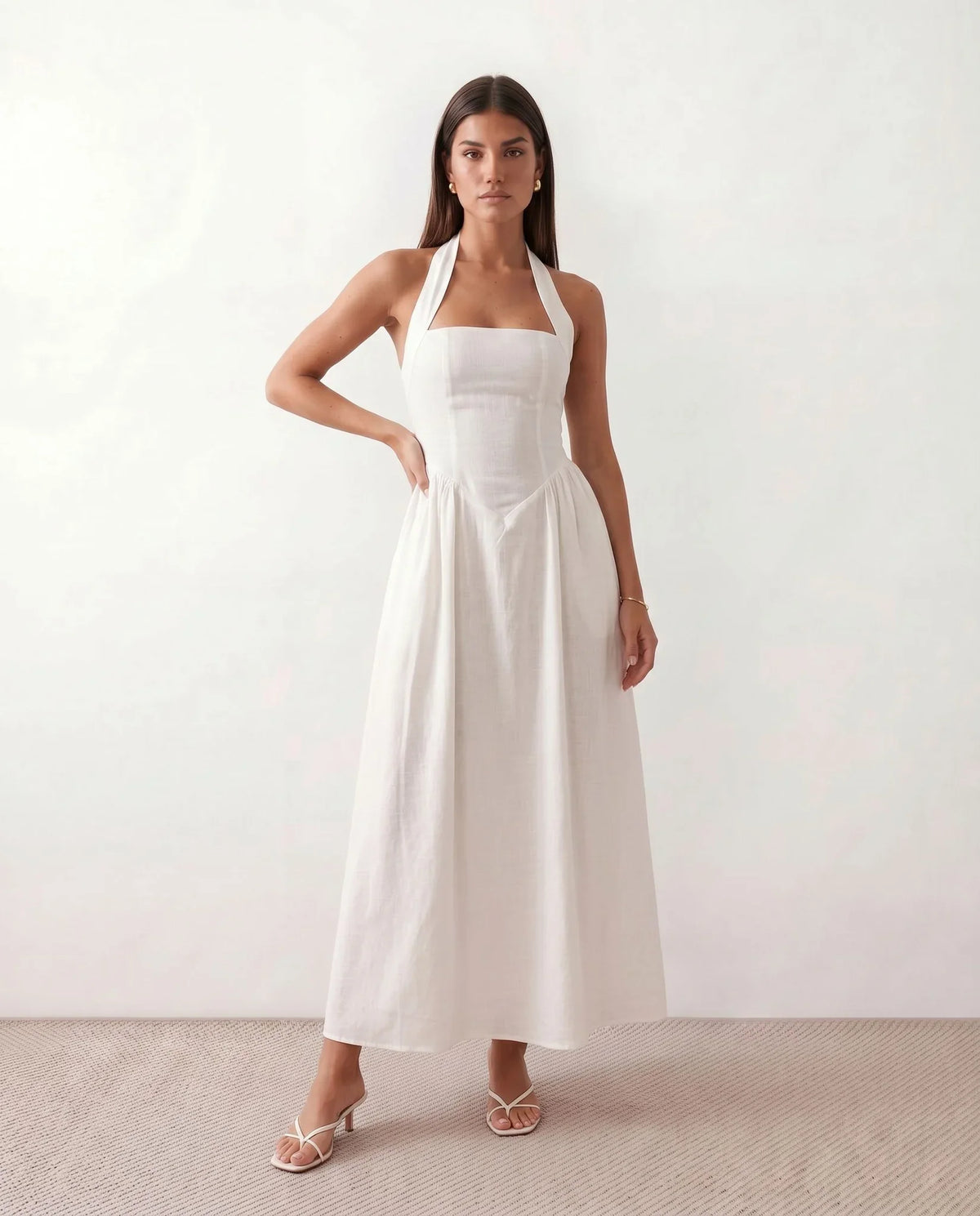 Halter Backless Maxi