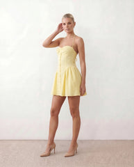 Sweetheart Halter Corset Mini Dress