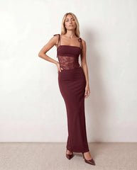 Lace Spaghetti Strap Maxi