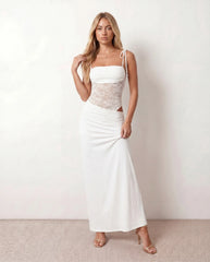 Lace Spaghetti Strap Maxi