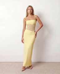 Lace Spaghetti Strap Maxi