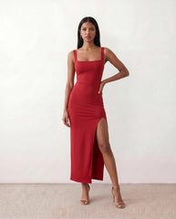 Open Back Low Back Maxi dress