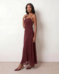 Lace-Up Spaghetti Strap Maxi (Summer)