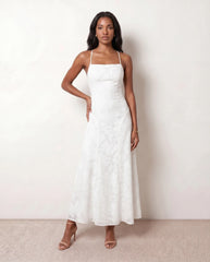 Lace-Up Spaghetti Strap Maxi (Summer)