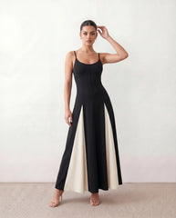 Josie Corset Low Back Maxi Dress