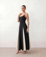 Josie Corset Low Back Maxi Dress