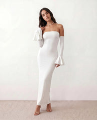 Catrina Mermaid Strapless Maxi Dress