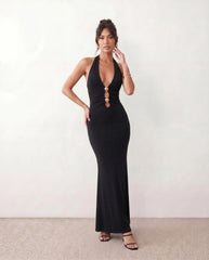 Ariadna Mermaid Halter Maxi Dress