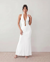 Ariadna Mermaid Halter Maxi Dress