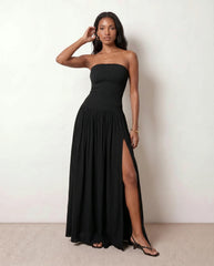 Strapless Sweetheart A-Line Gown