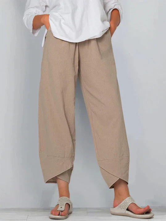 Loose Blue Trousers