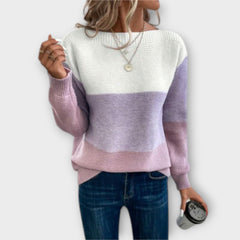 Elisabet | Cozy Patchwork Sweater