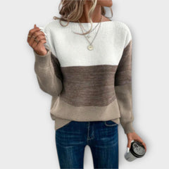 Elisabet | Cozy Patchwork Sweater