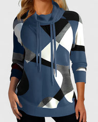 Thalynora | Cozy Color-Block Sweater