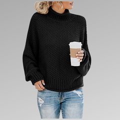 Valerianne | Elegant High-Neck Sweater