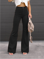 Flared Corduroy Trousers