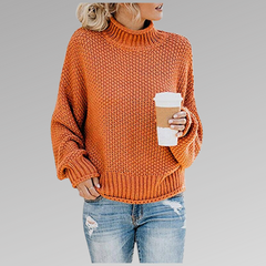 Valerianne | Elegant High-Neck Sweater
