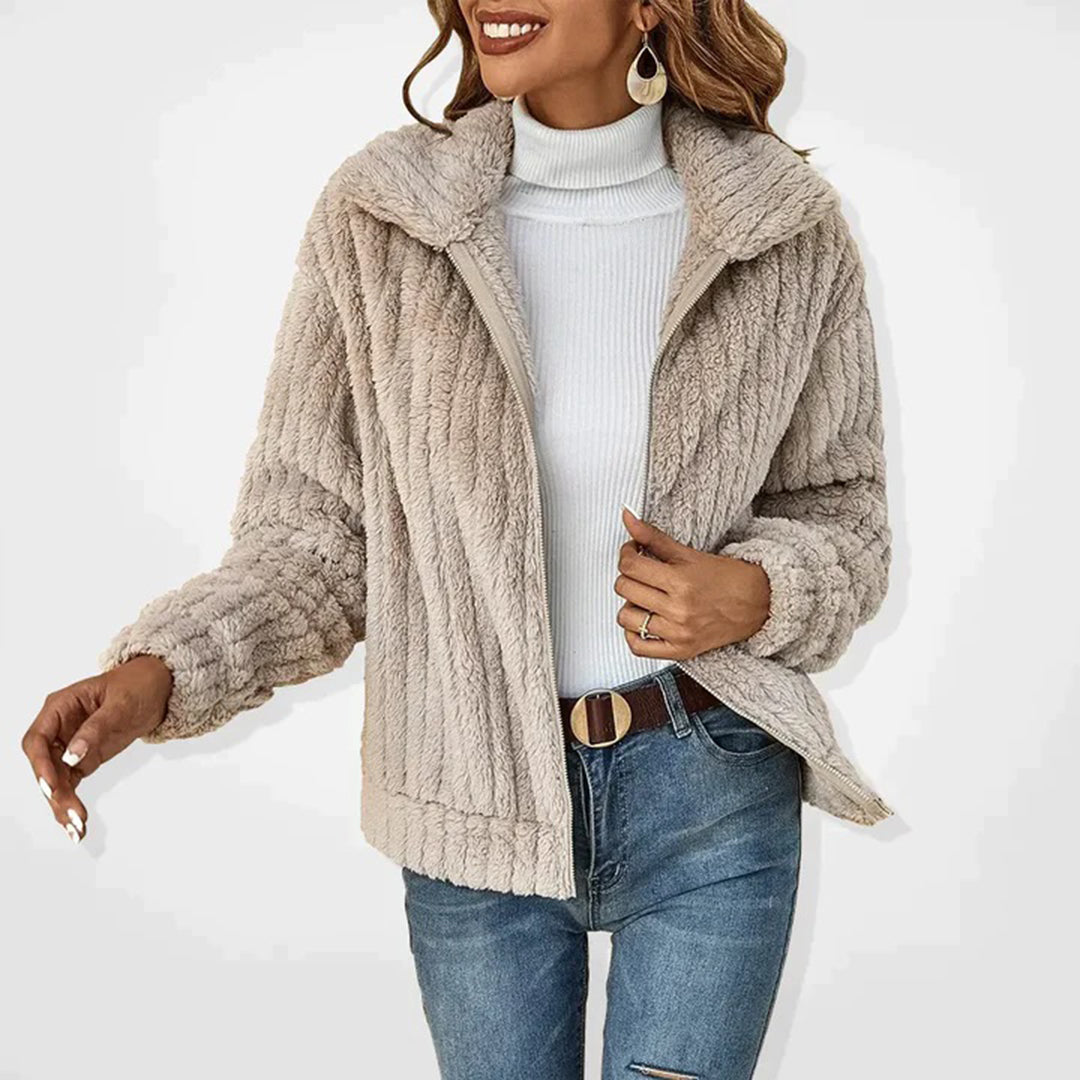 Helena | Zip-Front Fleece Jacket