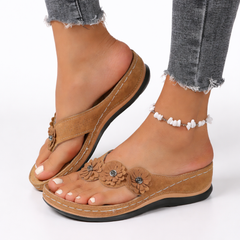 Addison Floral Orthopedic Summer Sandals