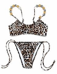 Leopard Comfortable Versatile Bikini Set