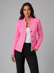 Marguerite | Textured Cable Knit Blazer