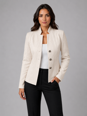 Marguerite | Textured Cable Knit Blazer