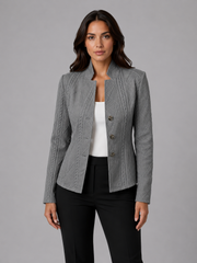 Marguerite | Textured Cable Knit Blazer
