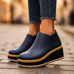 Elena Ford Platform Ankle Boots