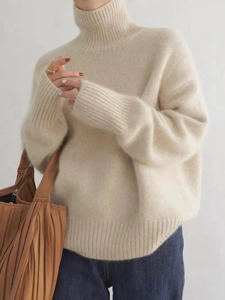Palomayrah | Elegant High-Collar Sweater