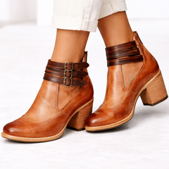 Marisol Grant Heeled Ankle Boots