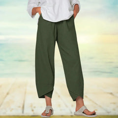 Loose Cotton Trousers