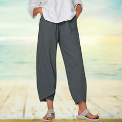Loose Cotton Trousers