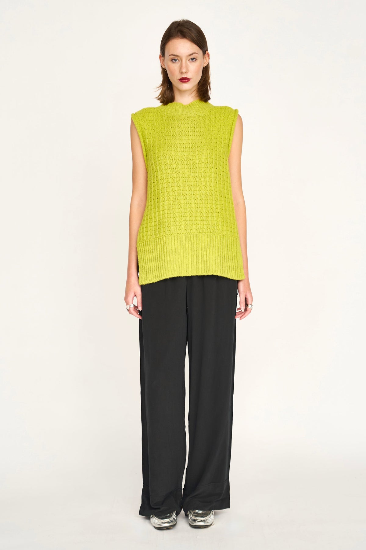 Baden Silk Pant in Black