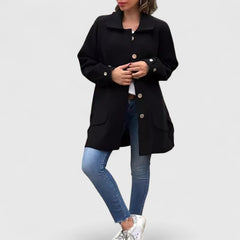 Mei | Elegant Button-Front Coat