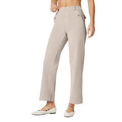 High-Waisted Blue Trousers